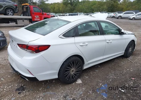 2018 Hyundai Sonata Se z USA, uszkodzony, nr VIN 5NPE24AF9JH654106
